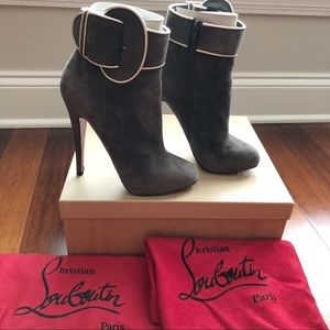 Christian Louboutin Trottinette Ankle Boots 38